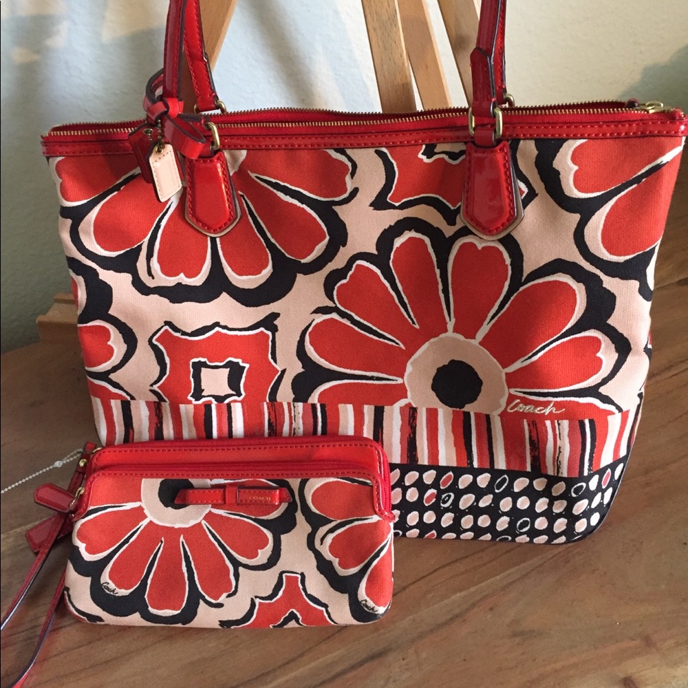 Coach Poppy Scarf Print